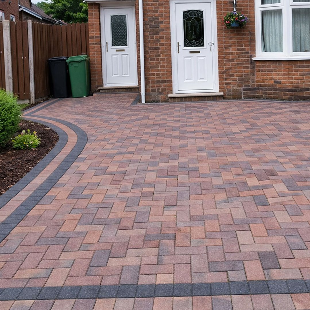 Block Paving driveway to a property in Bradford, West Yorkshire