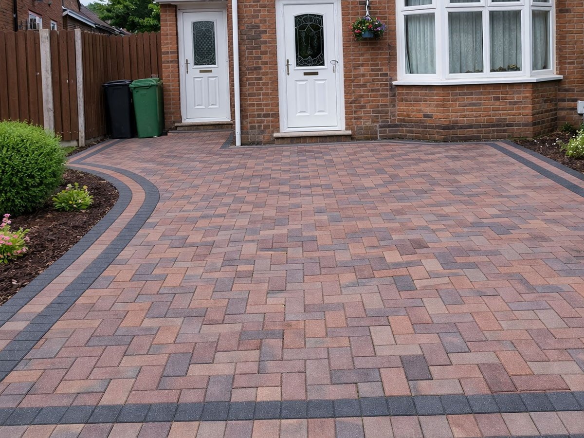 Block Paving driveway to a property in Bradford, West Yorkshire