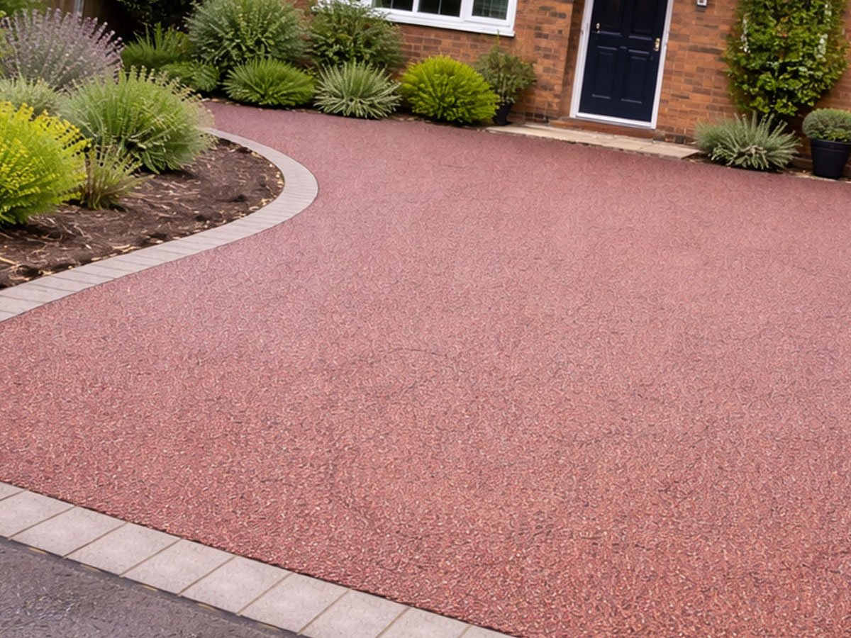 Resin-bound driveway in Gomersal