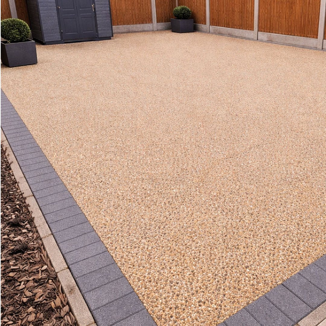 Resin-bound driveway installed in Hightown, West Yorkshire