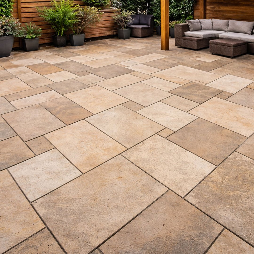 Indian Stone Patio in Liversedge